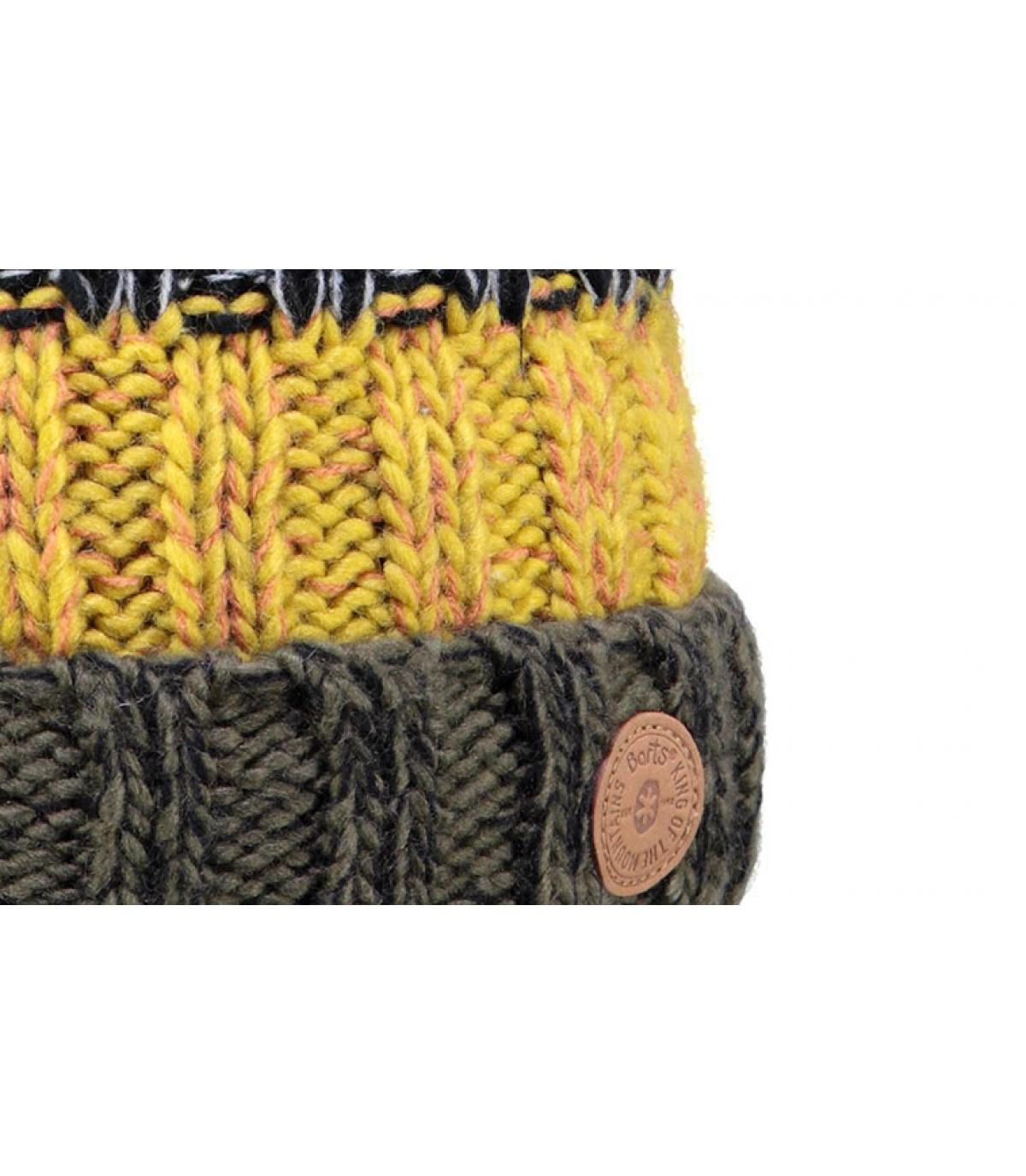 pompom beanie child stripe